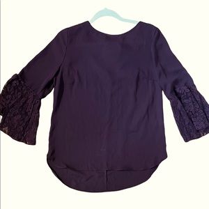 💥50% sale💥NWT 7th Ave maroon blouse size S. E#192